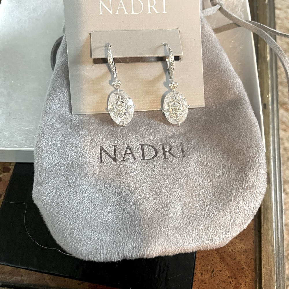 Nadri earrings.  Never worn.